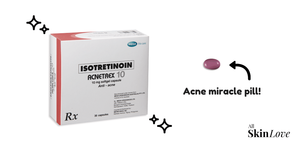 Isotretinoin acne miracle pill